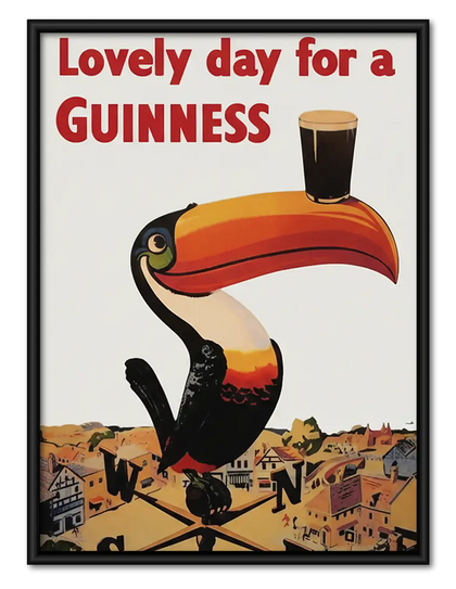 Lovely Day for a Guinness Toucan Wall Art