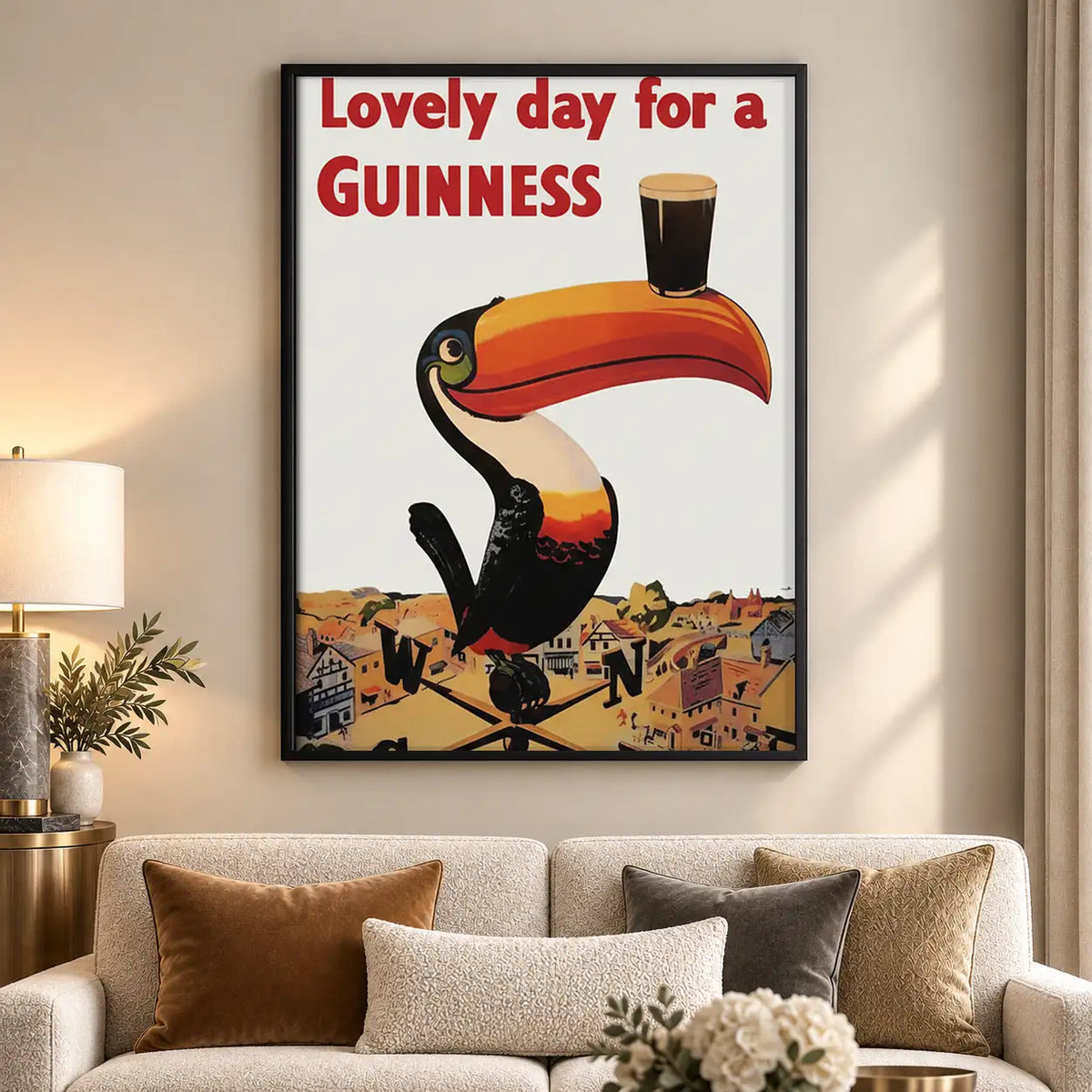 Lovely Day for a Guinness Toucan Wall Art 5