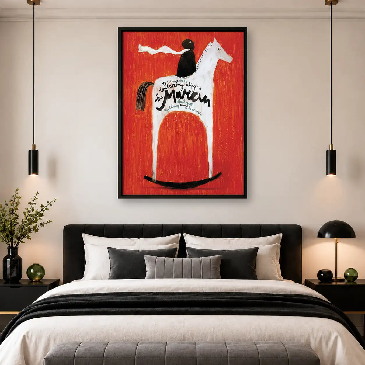 Marvin Horse Portrait Wall Art 4