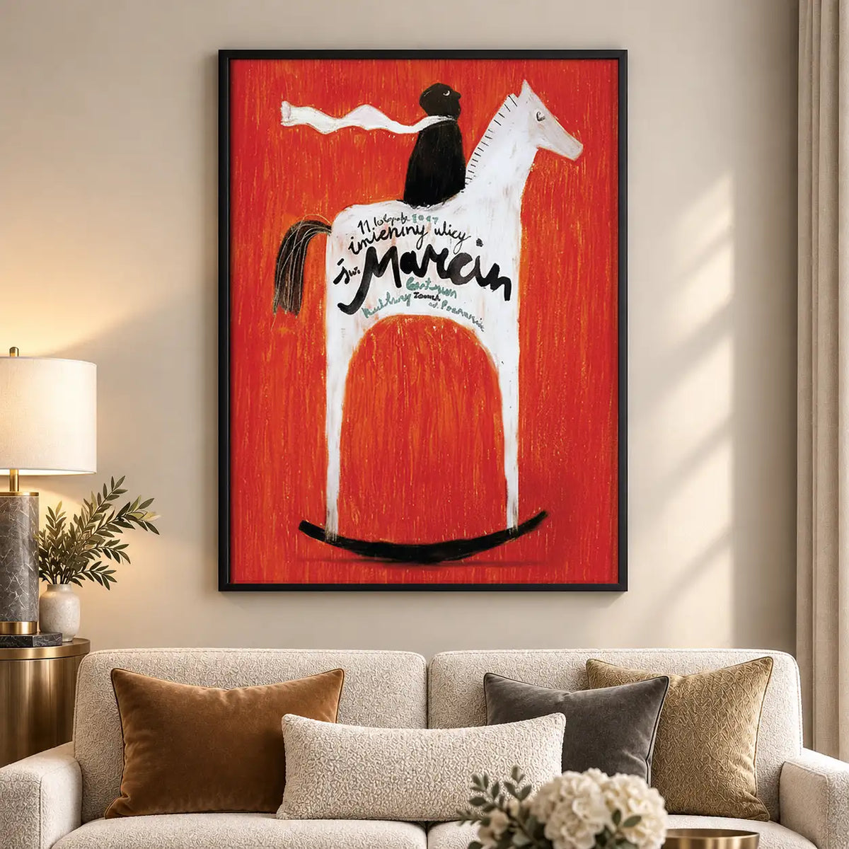 Marvin Horse Portrait Wall Art 5