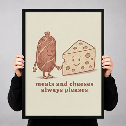 Meats and Cheeses Always Pleases Wall Art 3