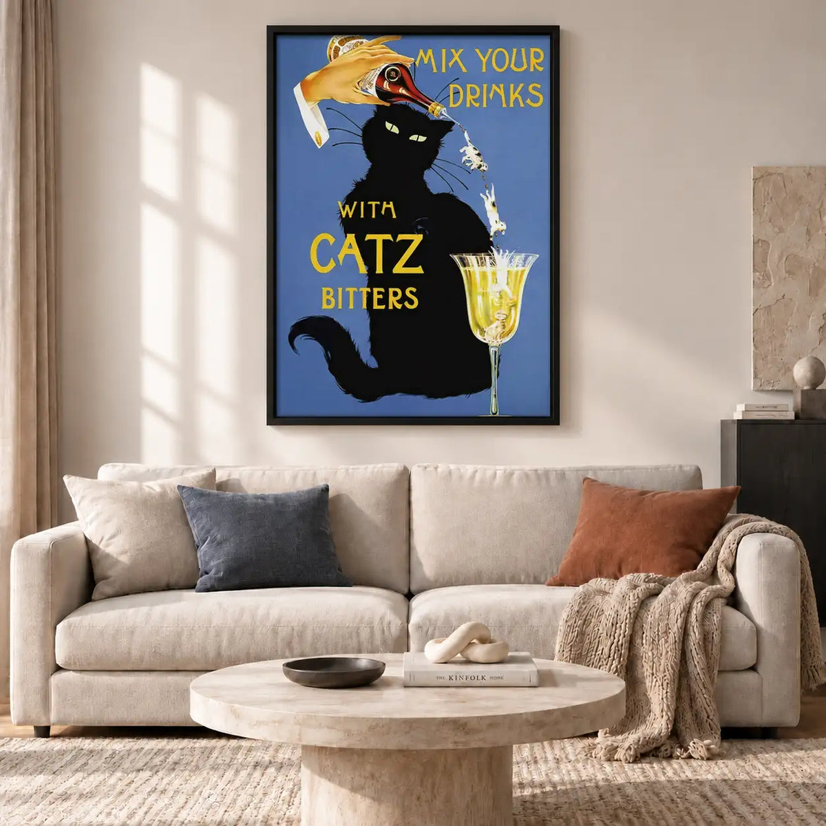 Mix Your Drinks with Catz Bitters Wall Art 2