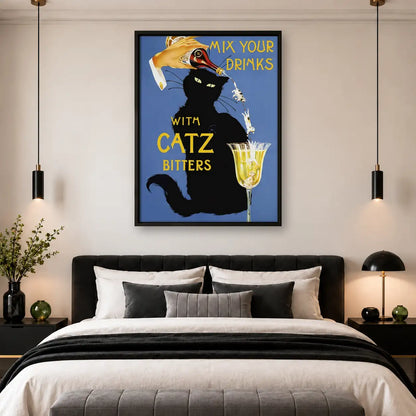 Mix Your Drinks with Catz Bitters Wall Art 4