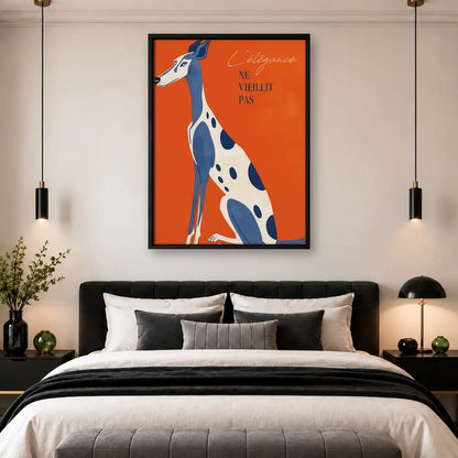 Modern French Dog Poster Wall Art 4
