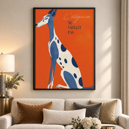 Modern French Dog Poster Wall Art 5