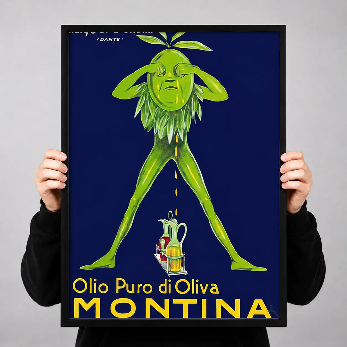 Montina Olive Oil Green Creature Poster Wall Art 3