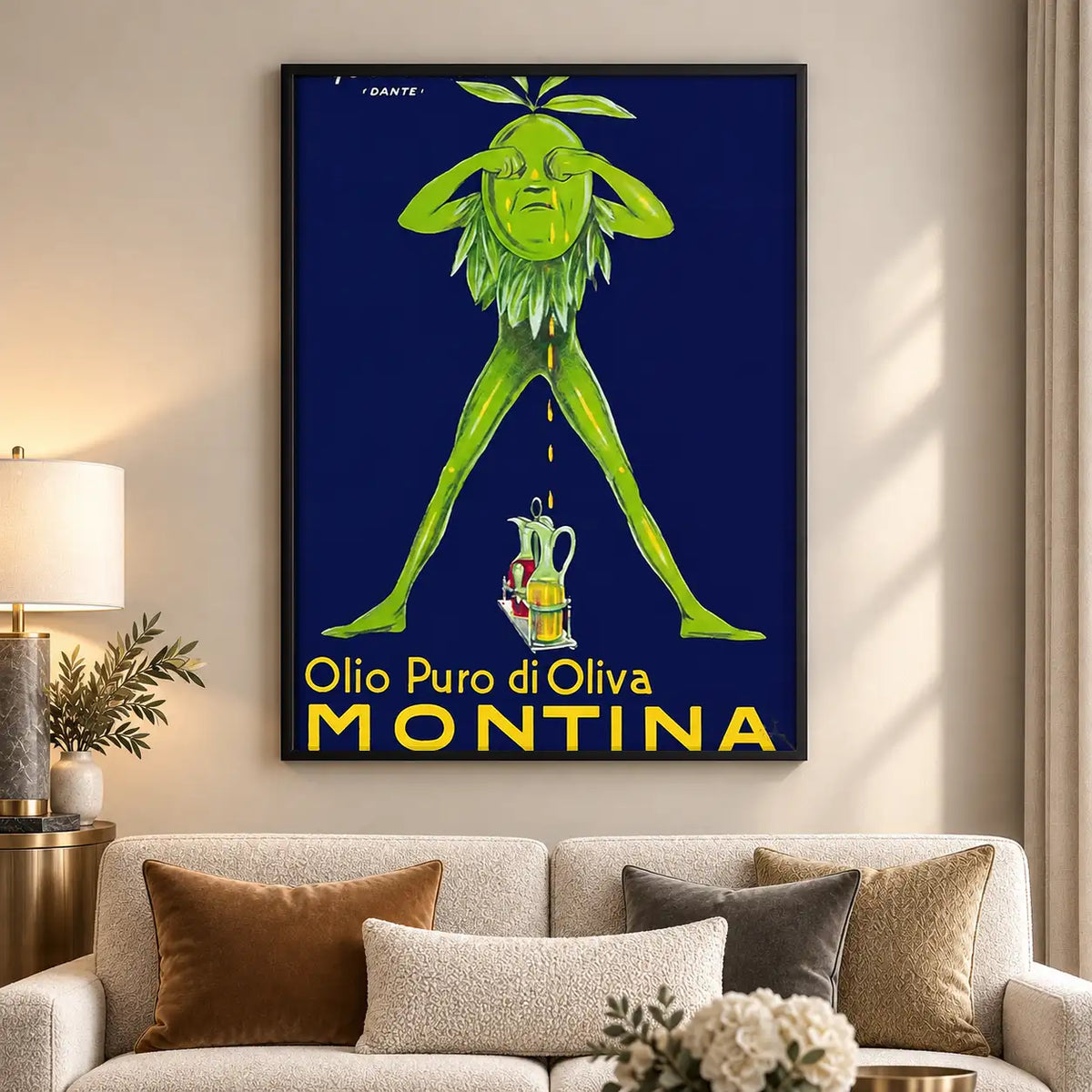 Montina Olive Oil Green Creature Poster Wall Art 5