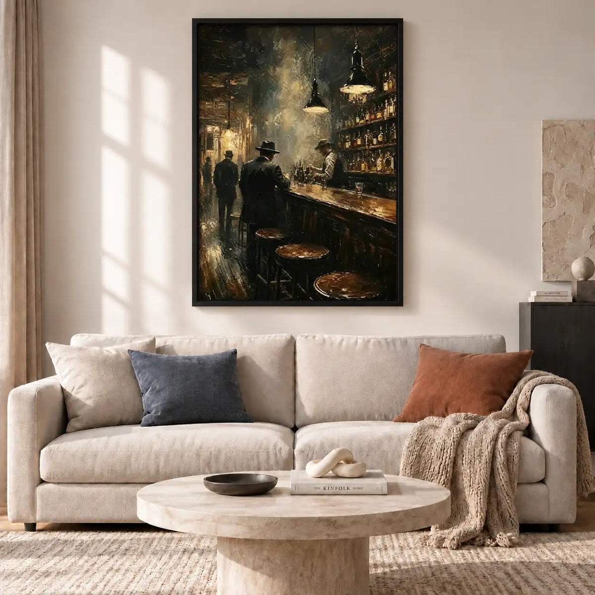 Moody Evening in Old Tavern Wall Art 2