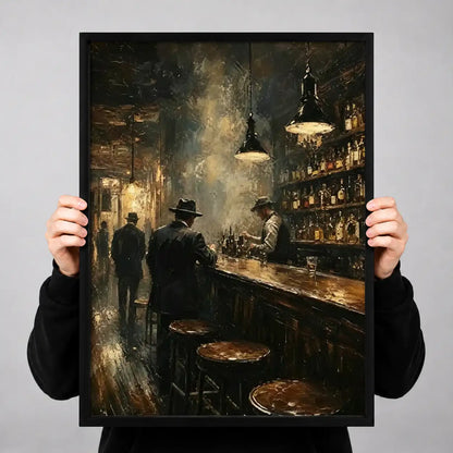 Moody Evening in Old Tavern Wall Art 3