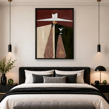Mysterious Man with Martini Wall Art 4