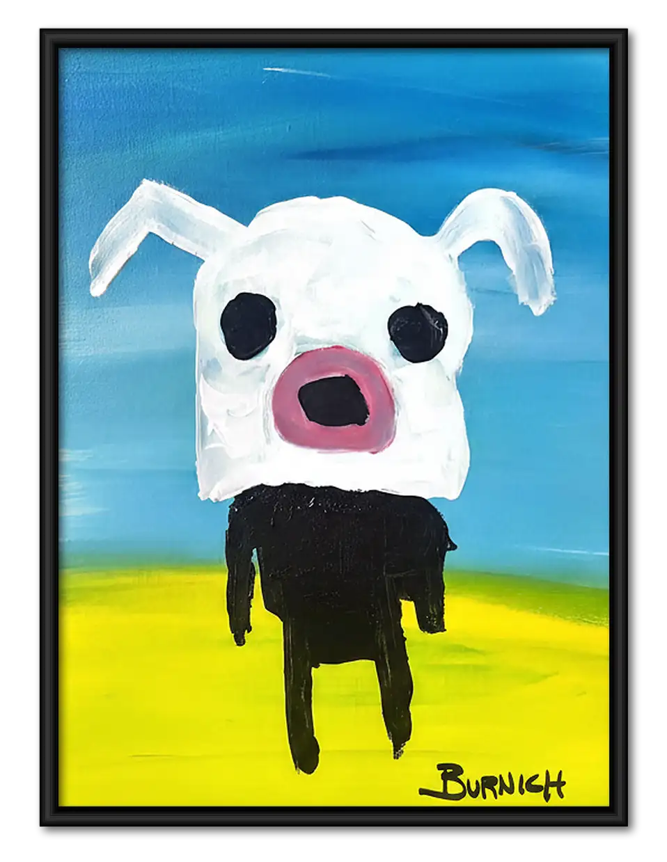 Person Wearing Pig Costume Wall Art 1