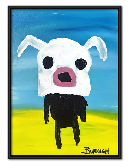 Person Wearing Pig Costume Wall Art