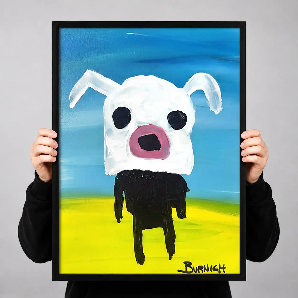 Person Wearing Pig Costume Wall Art 3