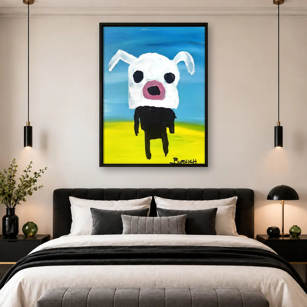 Person Wearing Pig Costume Wall Art 4