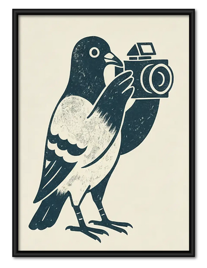 Pigeon Street Photographer Wall Art