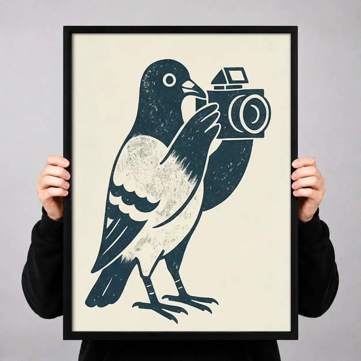 Pigeon Street Photographer Wall Art 3