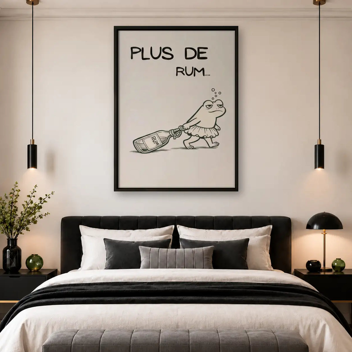Plus de Rum Frog Wall Art 4