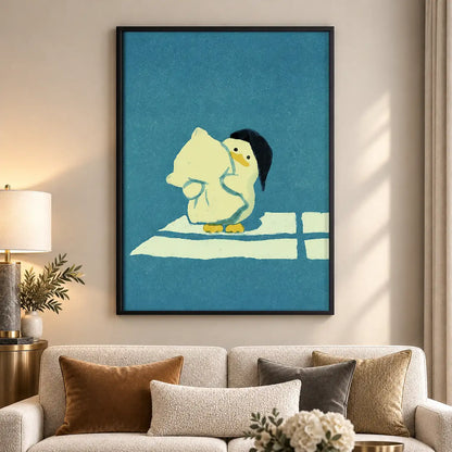 Polar Bear Reading in Sunlight Wall Art 5