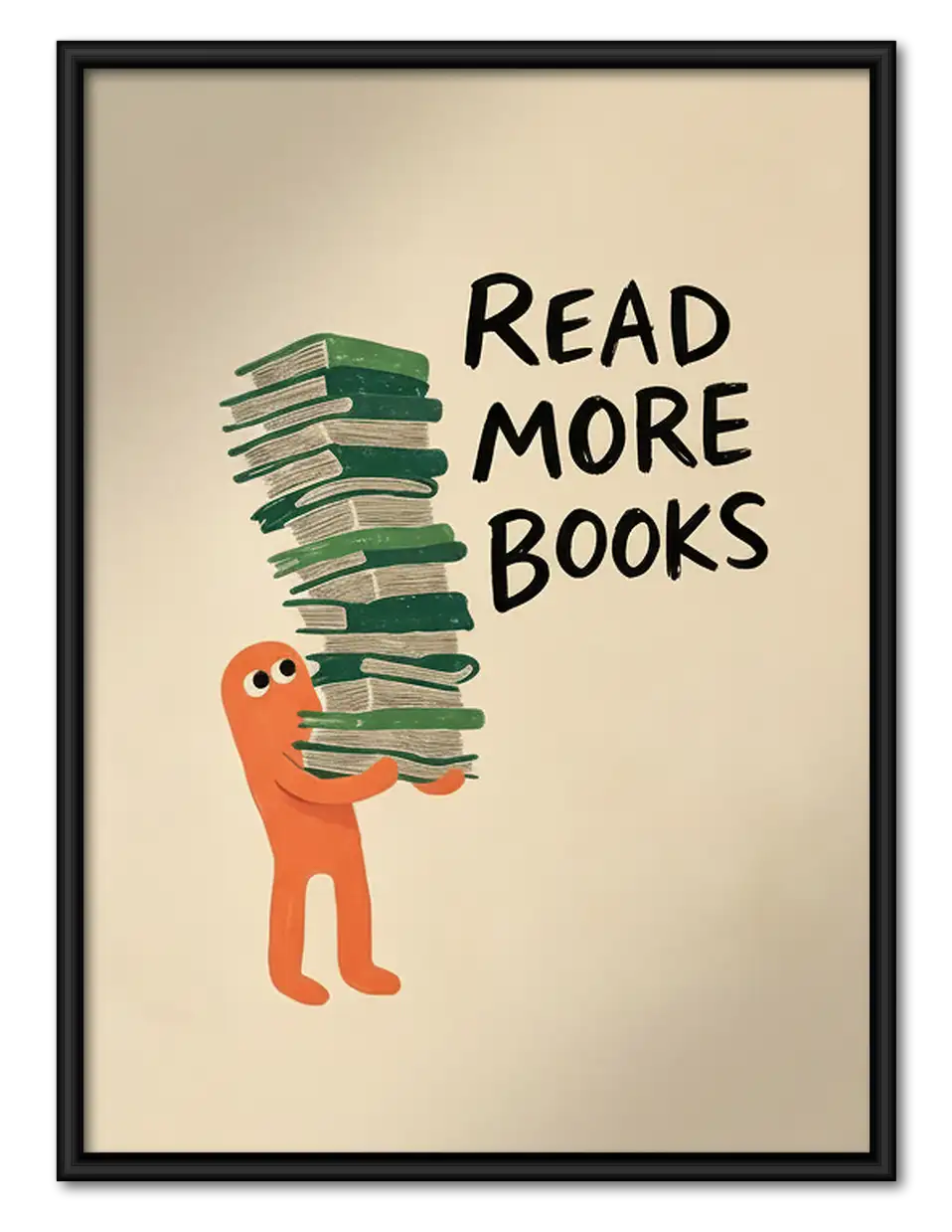 Read More Books Minimal Poster Wall Art 1
