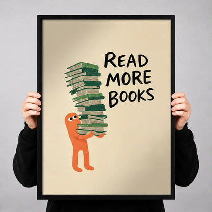 Read More Books Minimal Poster Wall Art 3