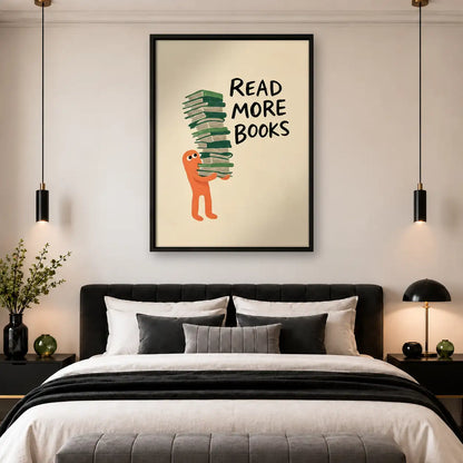 Read More Books Minimal Poster Wall Art 4