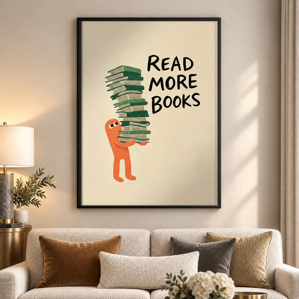Read More Books Minimal Poster Wall Art 5