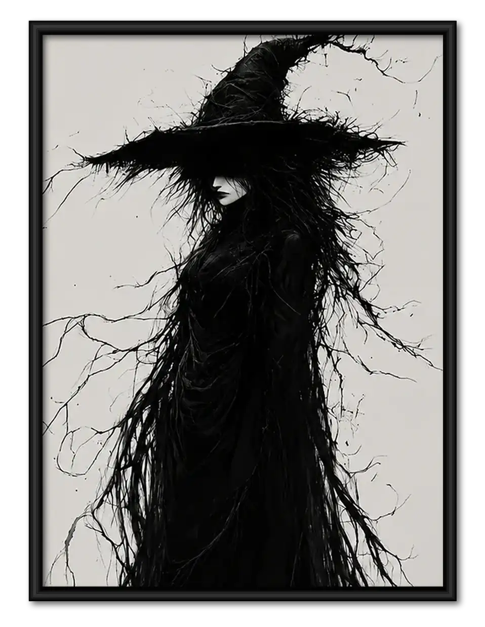Shadow Witch Portrait Wall Art 1