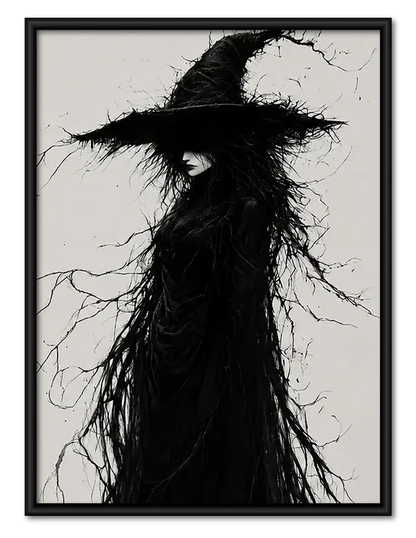 Shadow Witch Portrait Wall Art 1