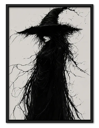 Shadow Witch Portrait Wall Art
