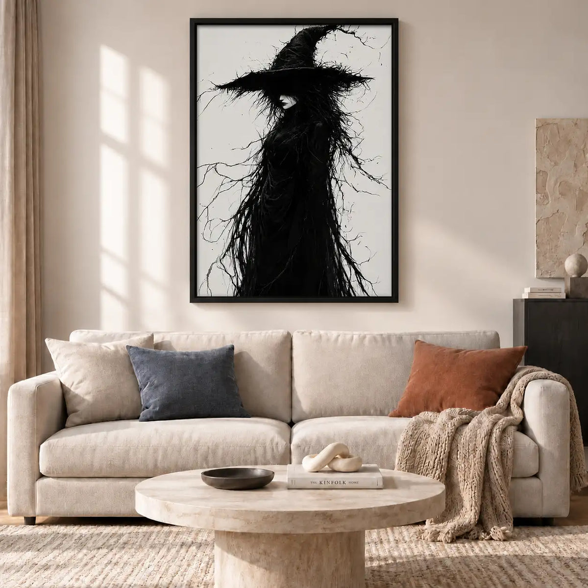 Shadow Witch Portrait Wall Art 2