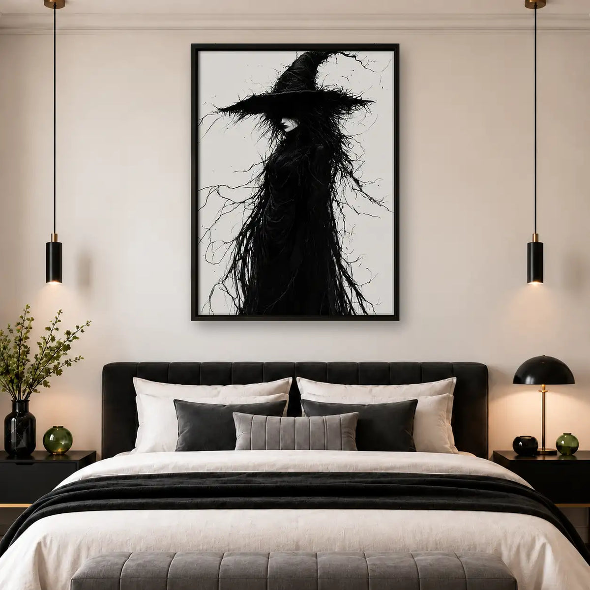 Shadow Witch Portrait Wall Art 4