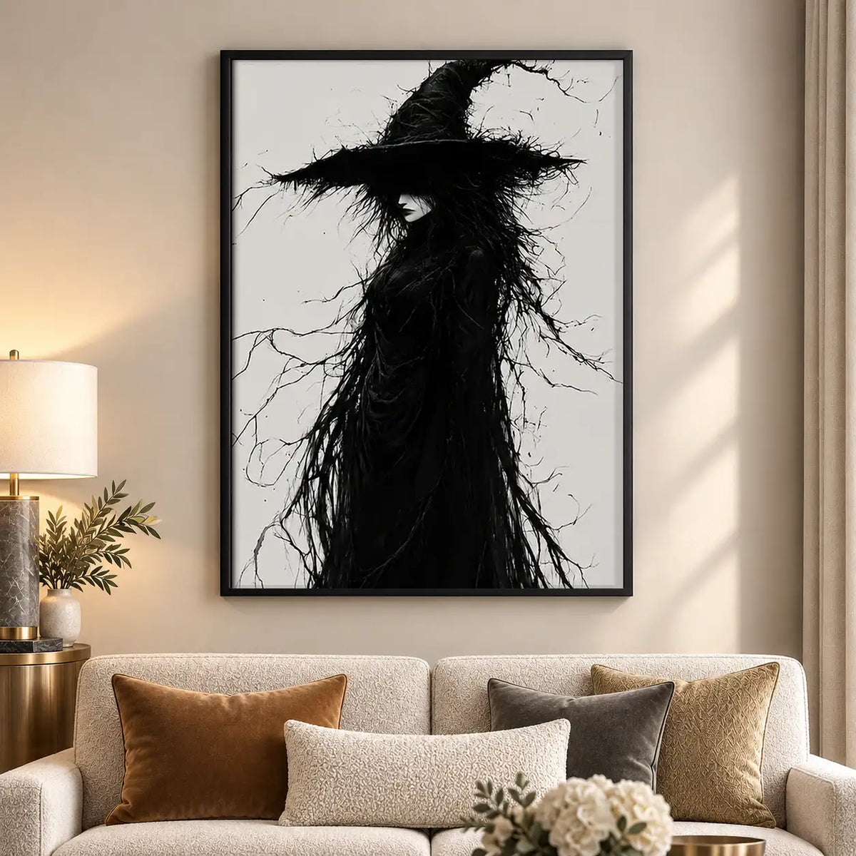 Shadow Witch Portrait Wall Art 5