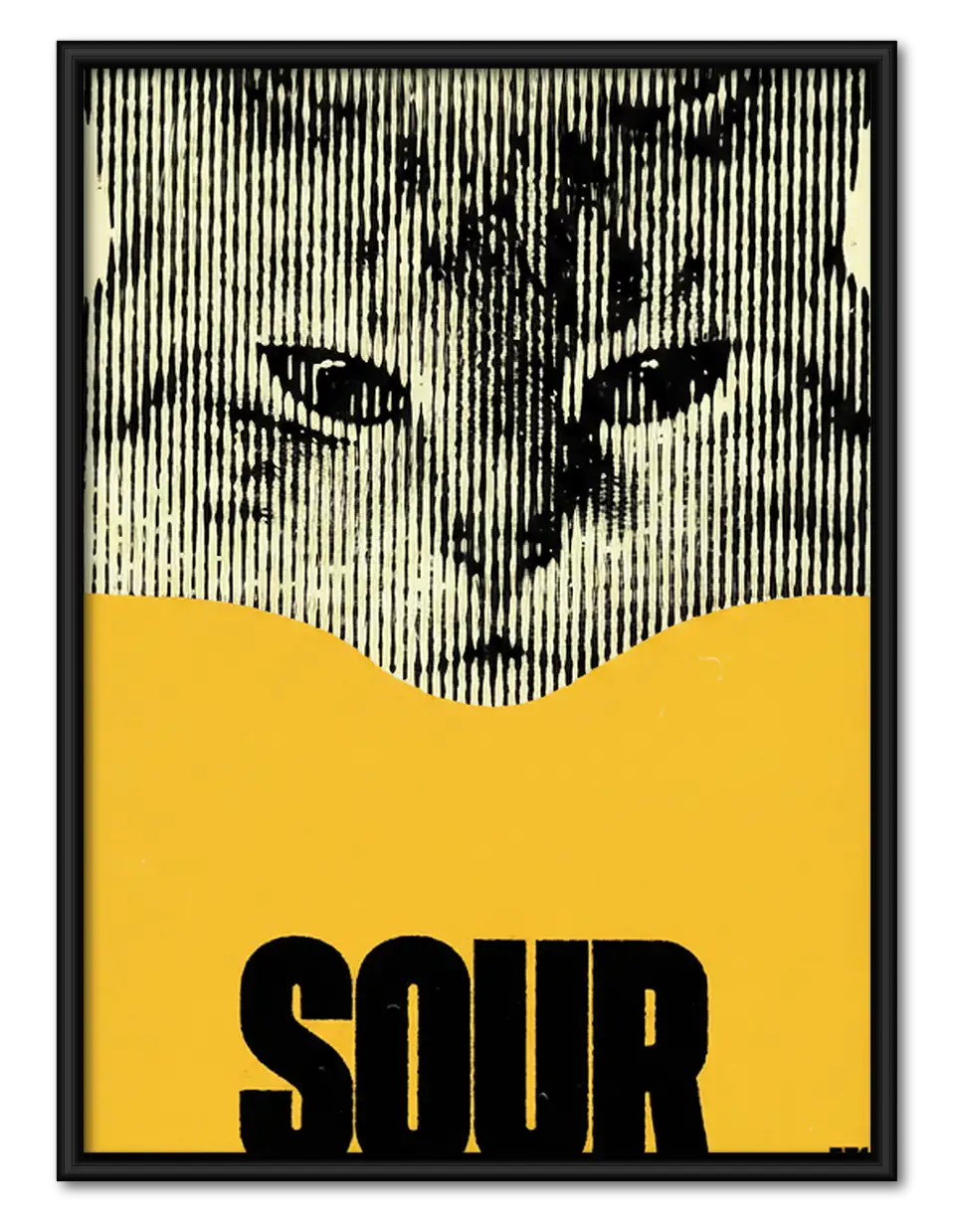 Sour Cat Vintage Graphic Poster Wall Art 1