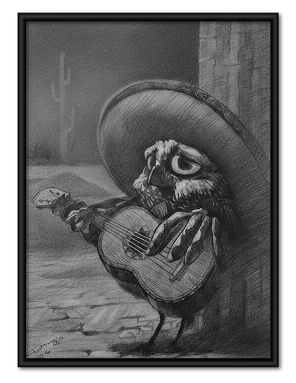 Tender Mother and Child Monochrome Wall Art