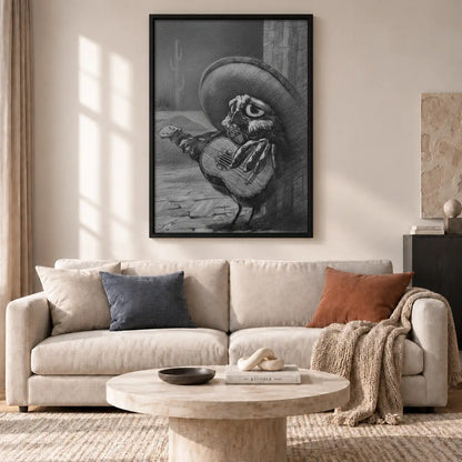 Tender Mother and Child Monochrome Wall Art 2