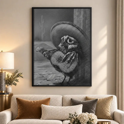 Tender Mother and Child Monochrome Wall Art 5