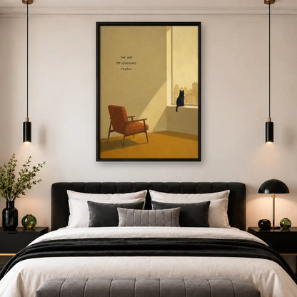 The Art of Doing Nothing Quiet Room Wall Art 4