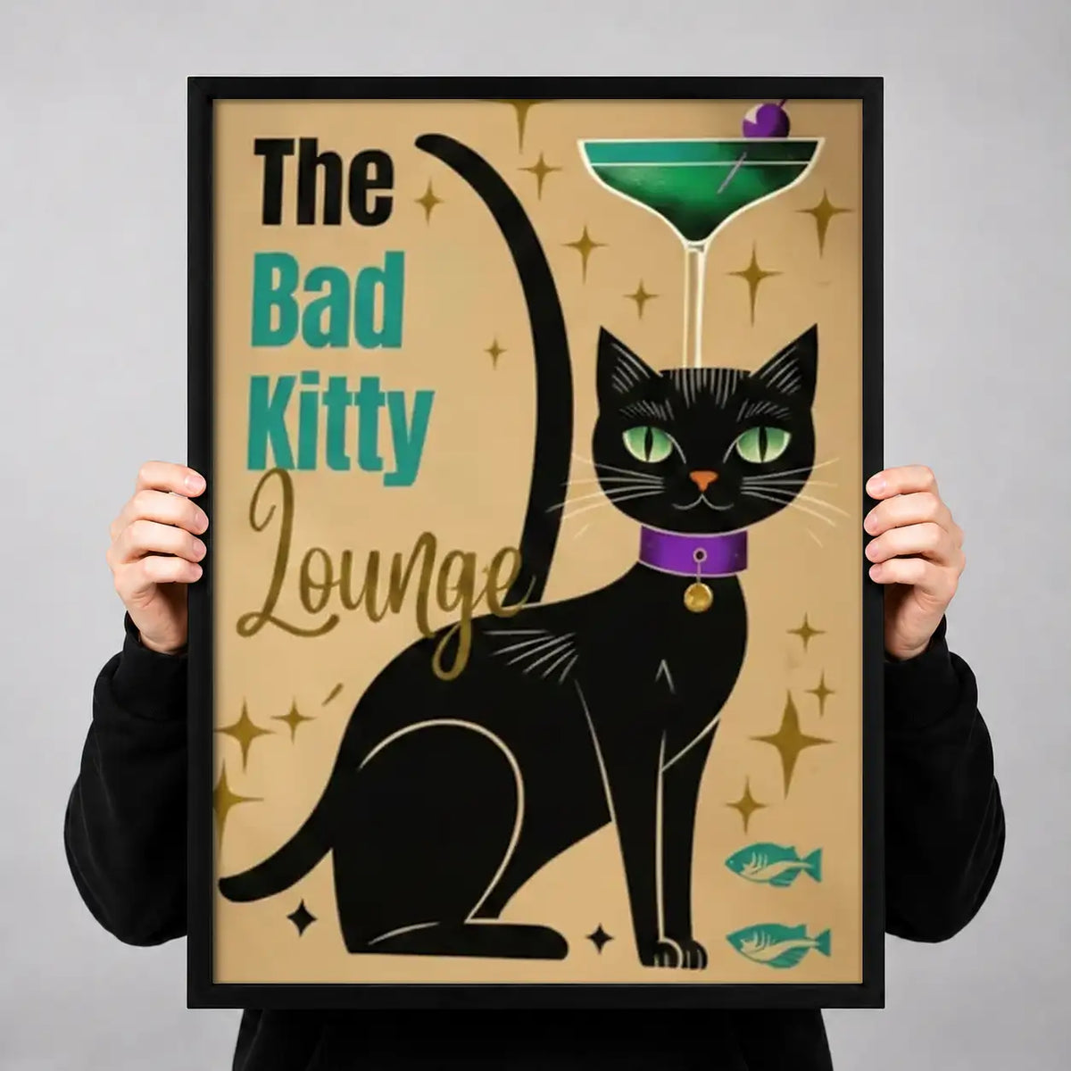 The Bad Kitty Lounge Poster Wall Art 3
