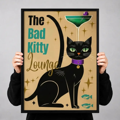 The Bad Kitty Lounge Poster Wall Art 3