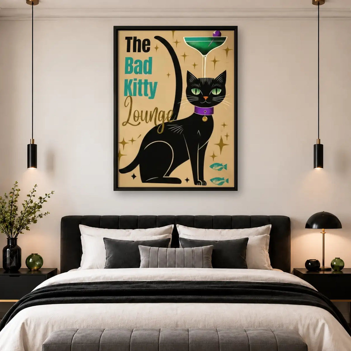 The Bad Kitty Lounge Poster Wall Art 4
