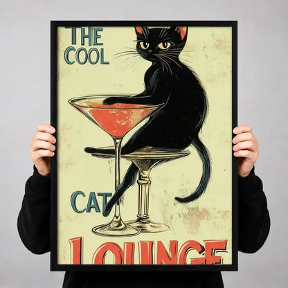 The Cool Cat Lounge Poster Wall Art 3
