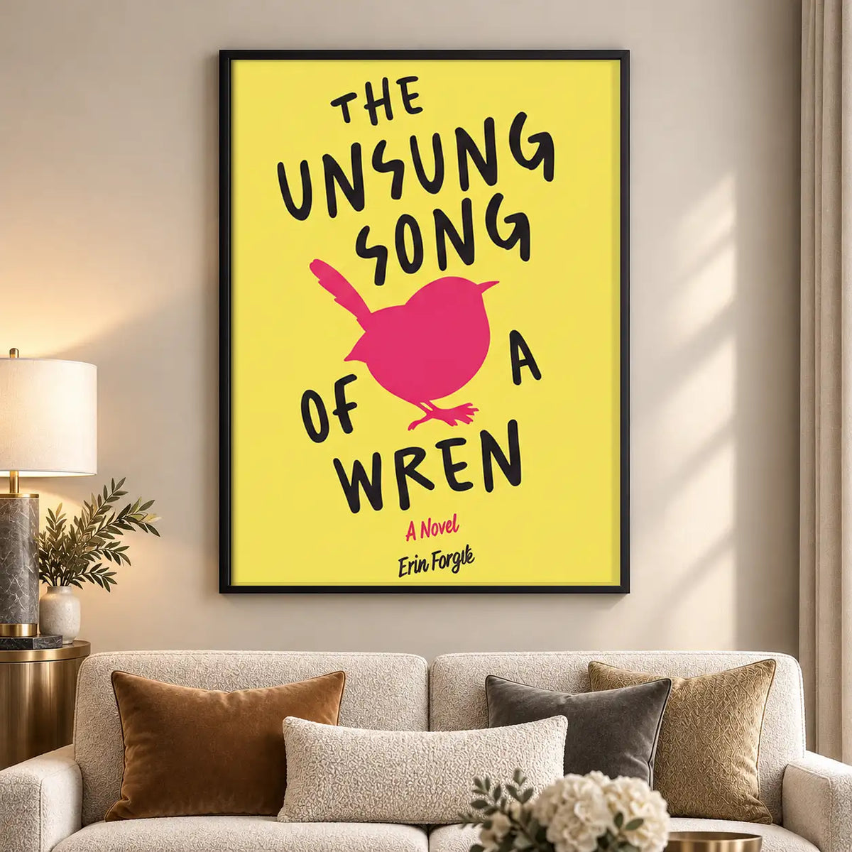 The Unsung Song of a Wren Wall Art 5