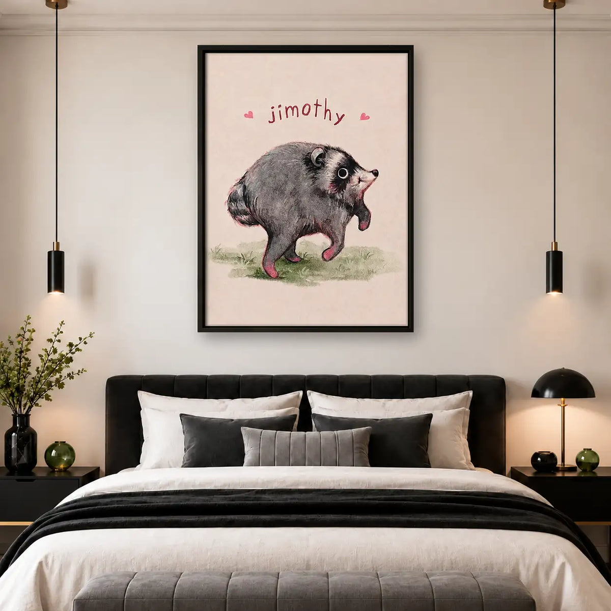 Timothy Pig Portrait Wall Art 4