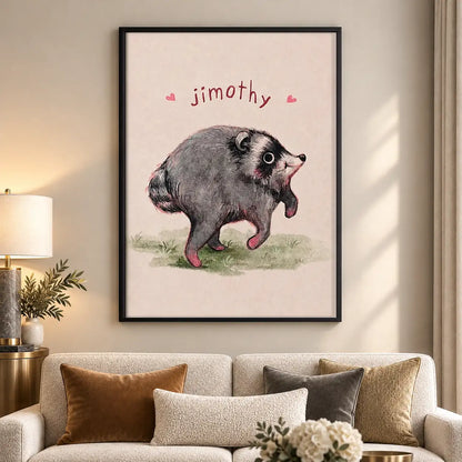 Timothy Pig Portrait Wall Art 5