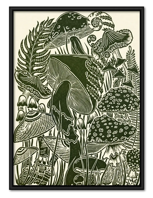 Vintage Botanical Jungle Wall Art