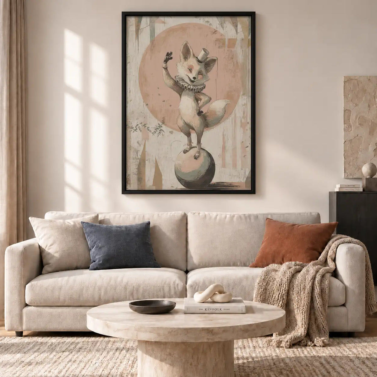 Vintage White Cat Ballerina Wall Art 2