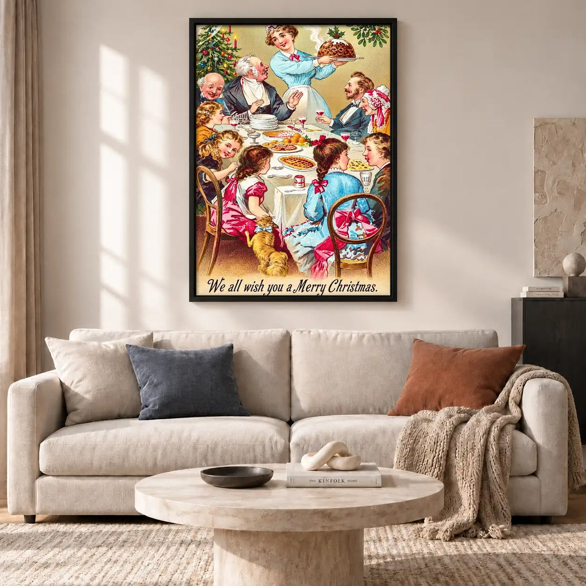 We All Wish You a Merry Christmas Wall Art 2