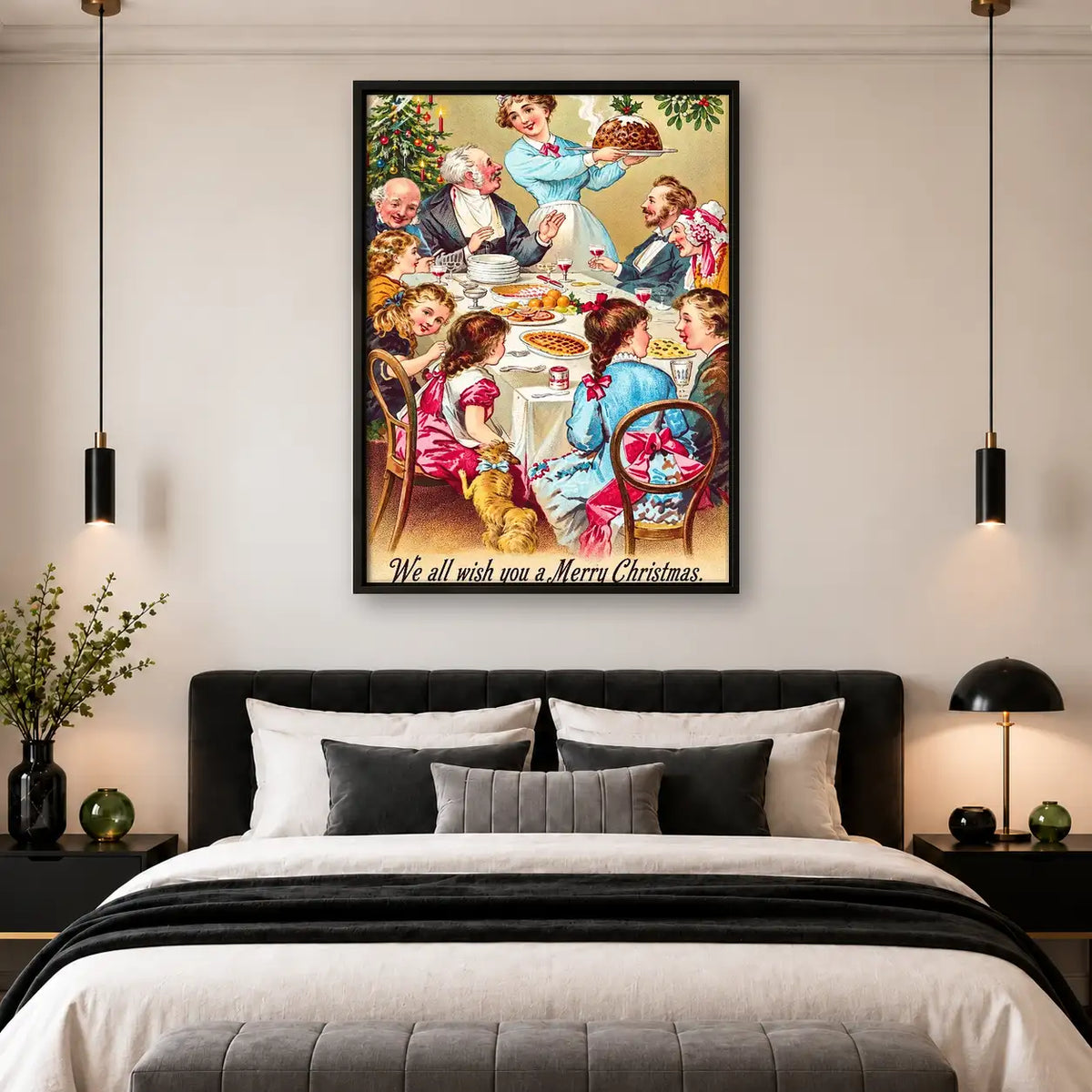 We All Wish You a Merry Christmas Wall Art 4