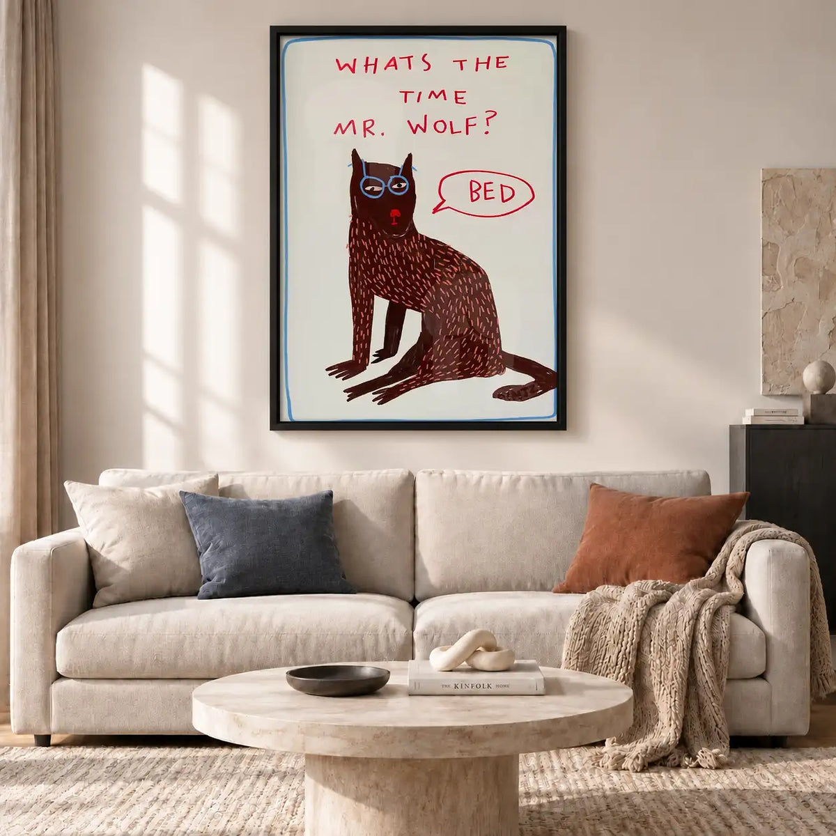 Whats the Time Mister Wolf Wall Art 2