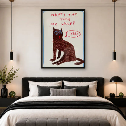 Whats the Time Mister Wolf Wall Art 4